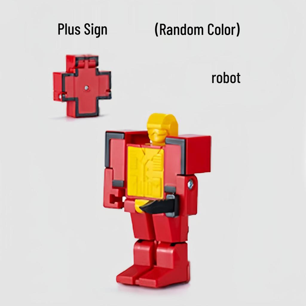 Children's Educational Robot Building Blocks: Transforming Digital Autobot Letters