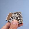 Edc New Push Cards Metal Square Push Cards Fidget Slider Sensory Anti Stress Metal Fidget Spinner Toys Stress Easing Venting Toy