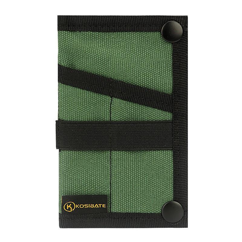 

Canvas Tool Storage Bag Portable Multifunctional Change Card Mini EDC Outdoor зелёный