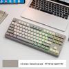 Free Wolf M87 Bluetooth Mechanical Feel Keyboard for Cloud Gaming & Office, Compatible with Xiaomi Tablets, Phones, and Computers