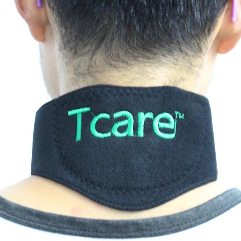 Tcare Tourmaline Self Heating Neck Brace Pad Magnetic Therapy Belt Support Spontaneous Heating Neck Pain Relief