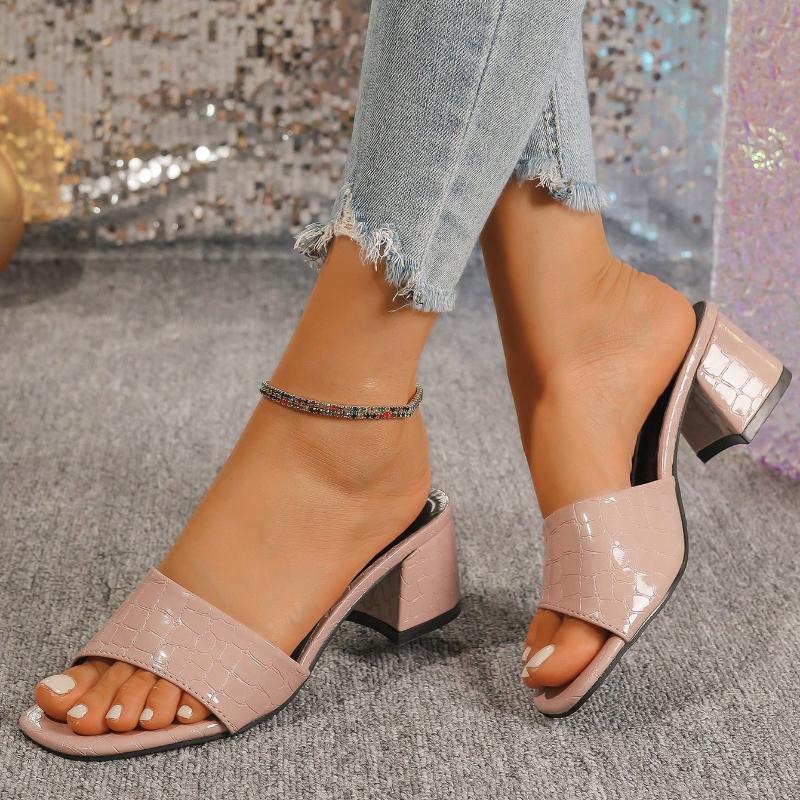 2025 New Summer Women Sandals Lightweight Outdoor Shoes for Women Large Size Luxury High Heels Sandals Zapatos De Mujer