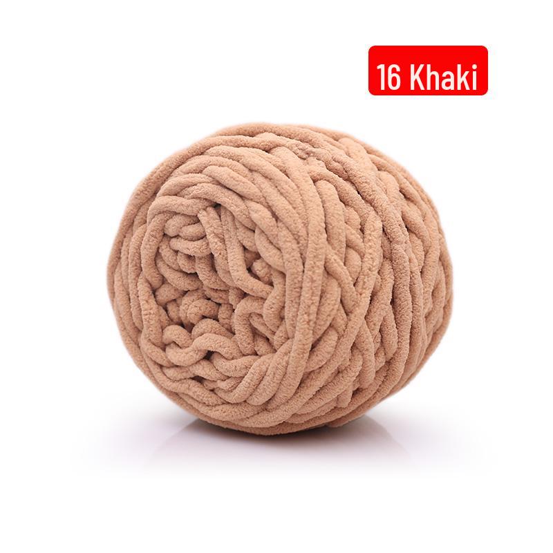 Ice Bar Chunky Soft Yarn for Hand-Knitted Scarves, Crochet Hooks, Slippers, and DIY Projects for Men and Women