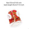 Bow Buttons Dog Clothes Pet Tang Suit Chinese Styles, Costume Year Dragon Dress