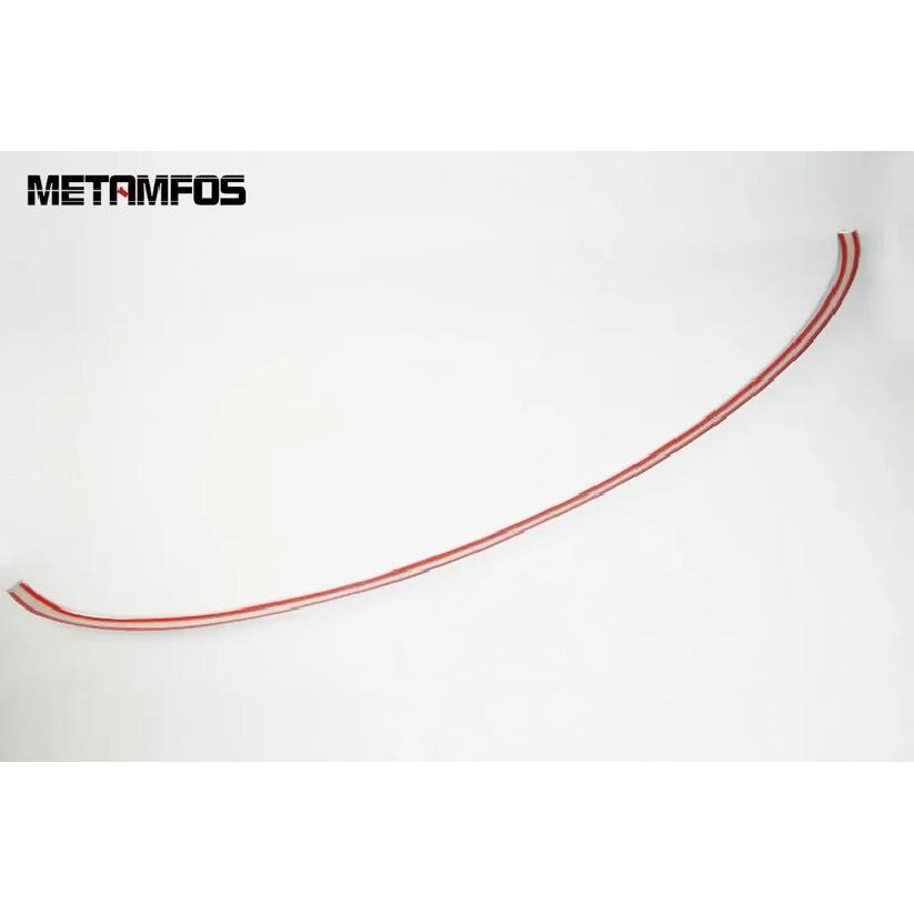 Für Jeep Compass 2017-2024 2025 Heckscheiben-Spoiler-Abdeckung Zierleiste Heckklappen-Flügel Aufkleber Außen Zubehör Auto Styling