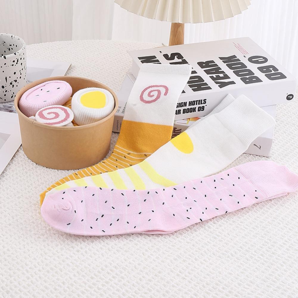 Baumwoll-Pizzasocken Atmungsaktiv Neuheits-Socken Neue Lustige Socken Damen Mädchen