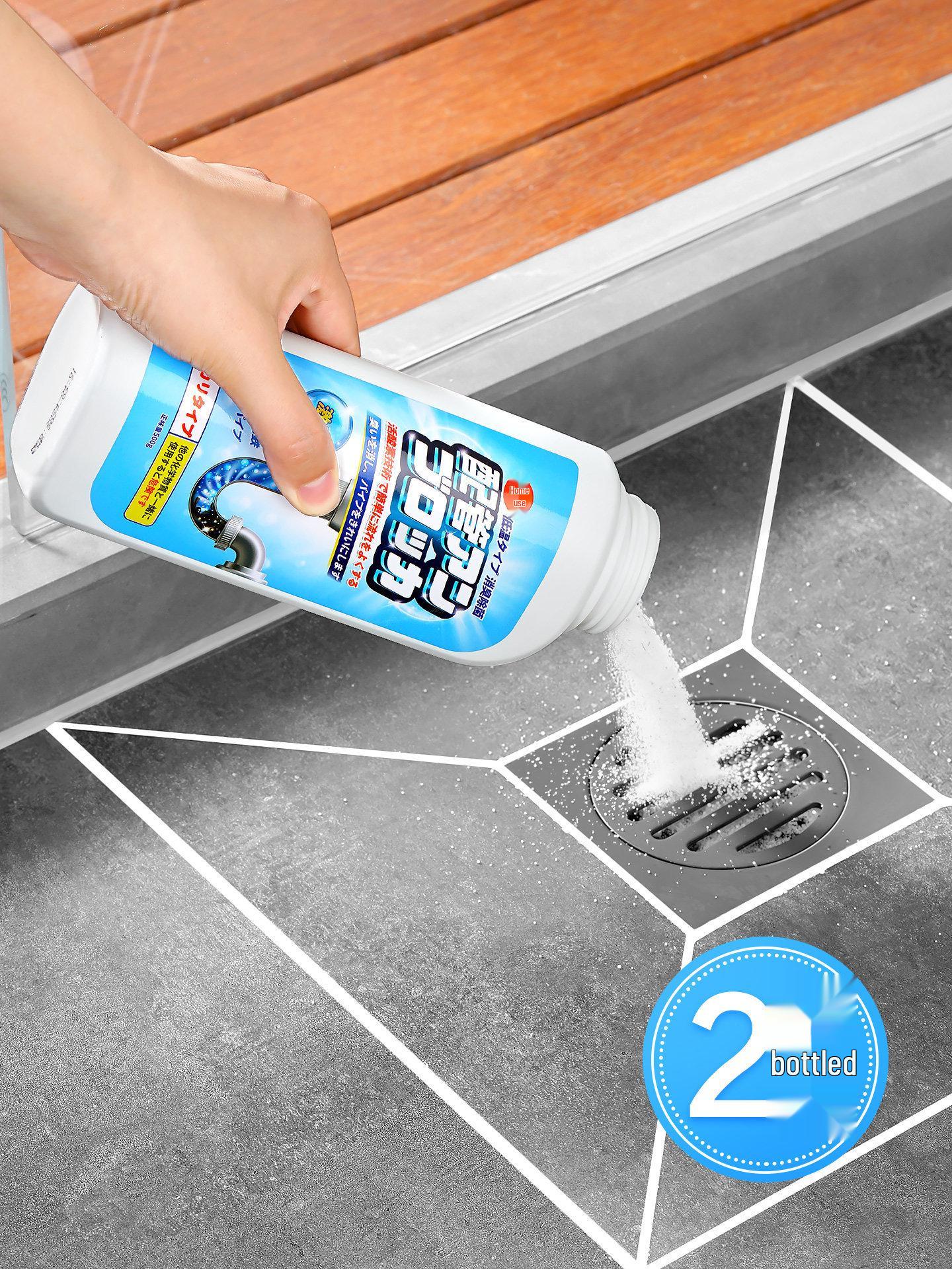 Japanese Hair-Dissolving Drain Cleaner for Bathroom Sewer Blockages