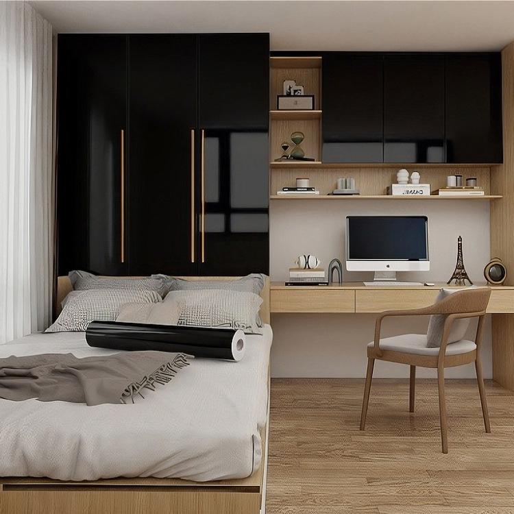 Hochglanz Weiß Wasserdichte Schrank- & Möbelklebefolie