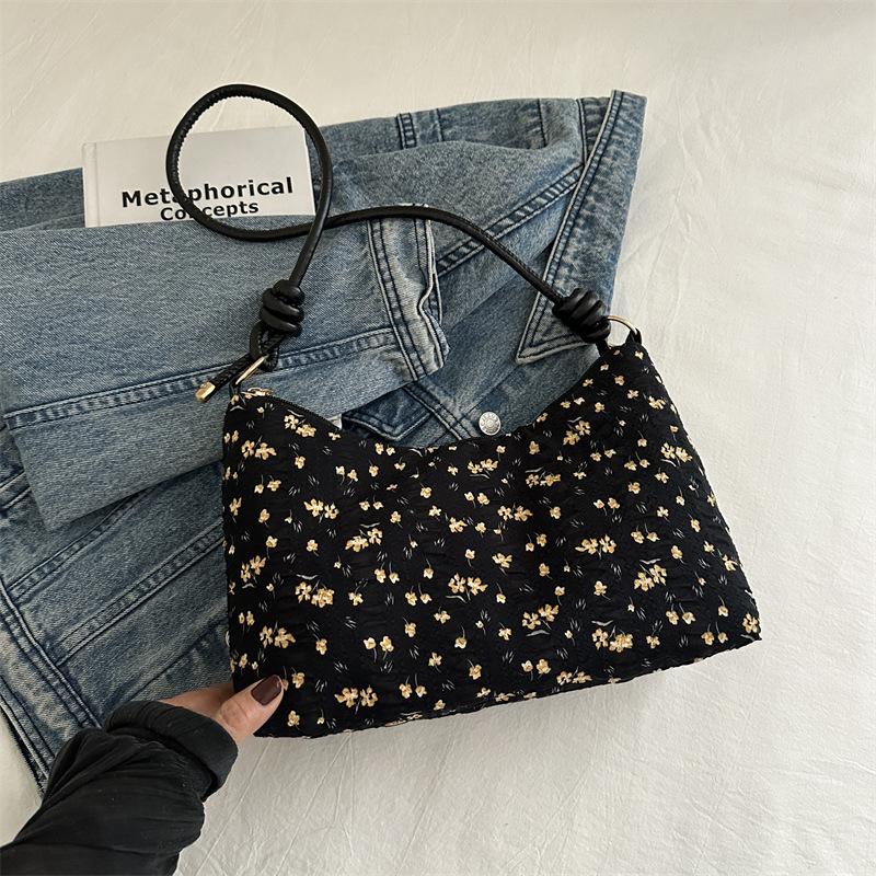 

Женские сумки, модные сумки подмышками, сумки через плечо, свежие и красивые персонализированные сумки, женские сумки-тоут большой вместимости 2024 года чёрный