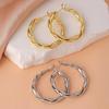2026 Trendy 925 Silver Needle Twist Earrings: High-End Design for Versatile, Unique Style
