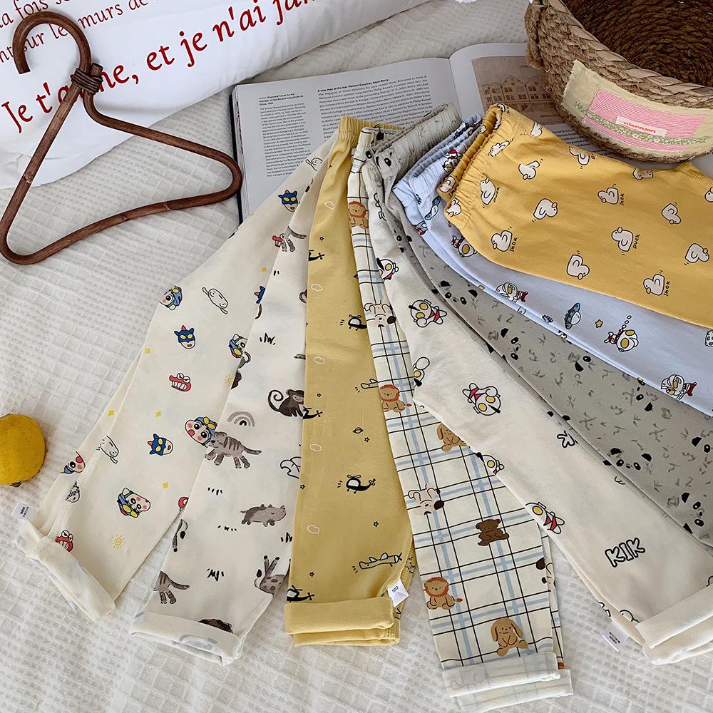 Kinoakiu Kinder Pyjama-Set im koreanischen Stil - Warm, Niedlich, Unisex Schlafbekleidungs-Accessoires