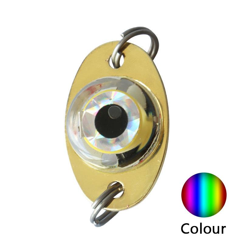 

Железный мини-светильник для ловушки для рыбы, водонепроницаемый, маленький рыбий глаз, подводная ловушка для рыбы, светодиодная кнопка, вспышка, ночная ловушка для рыбы разноцветный