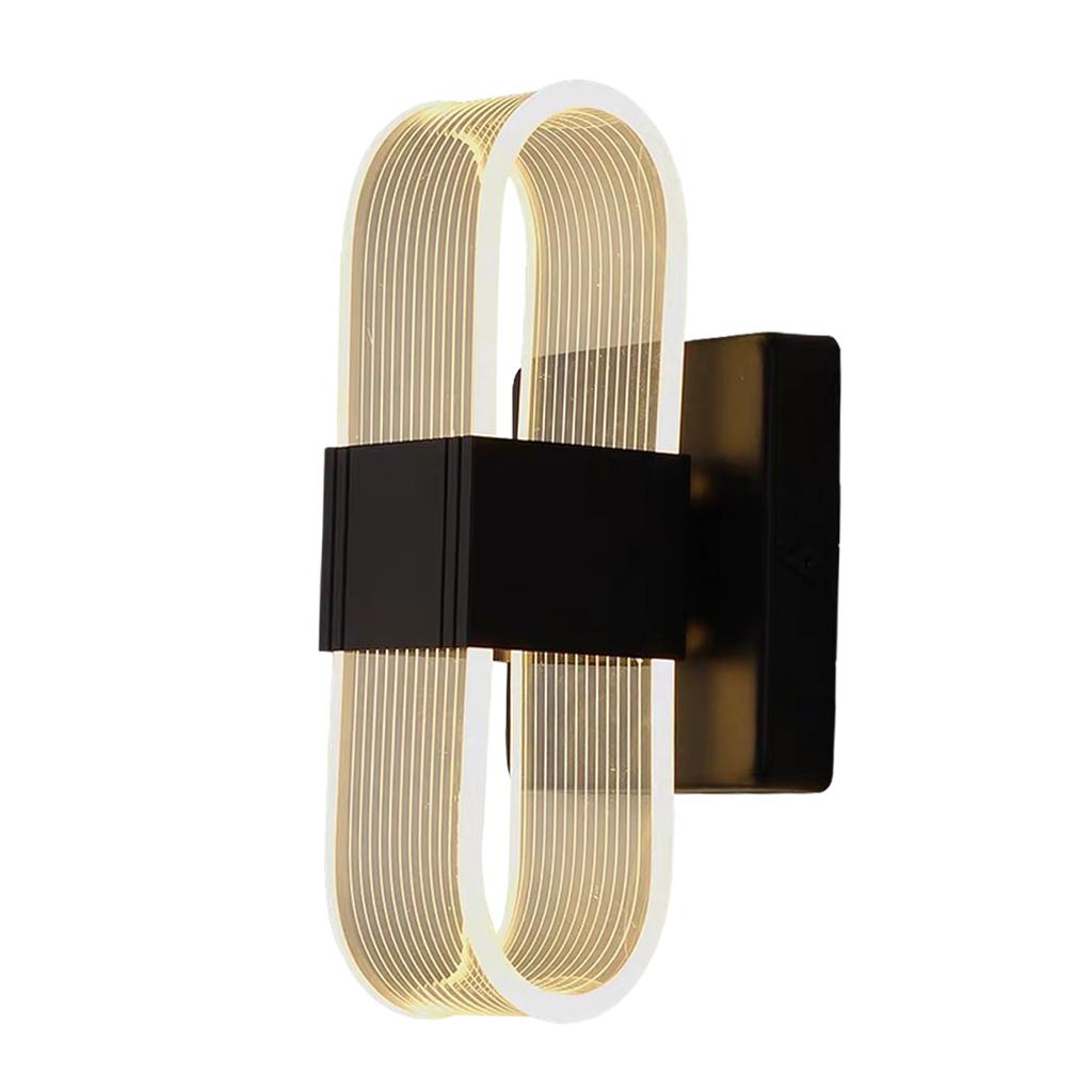 Acrylic Modern LED Wall Sconces Lamp Mounted Creative Light Stairway Hallway Cafes Fixtures for