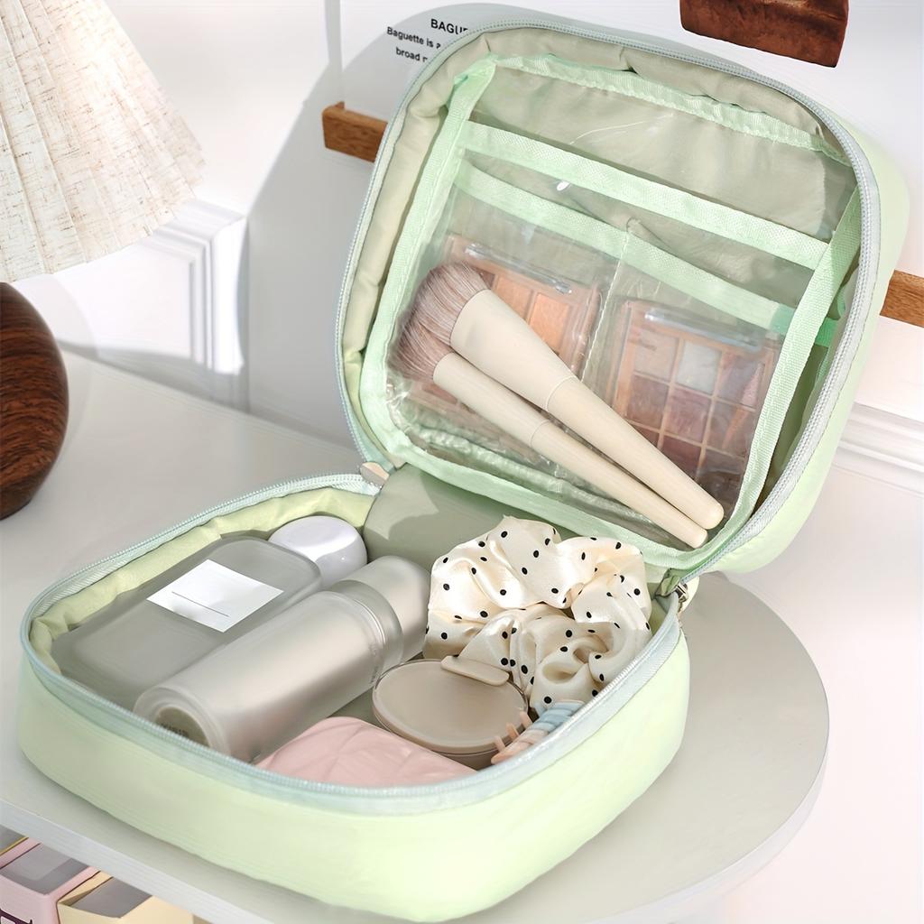 Soft And Fluffy Large-Capacity Bag Multicolor Solid Multifunctional Storage Bag With Zipper Cloud Travel Organizer Down Cute And Elegant Women's Bag