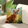 Caracal Cushion Cover  ×  Stuffed Cushions Decorative Pillows for Sofa Pillow Cases Elegant Room Covers Sleep Home Textile