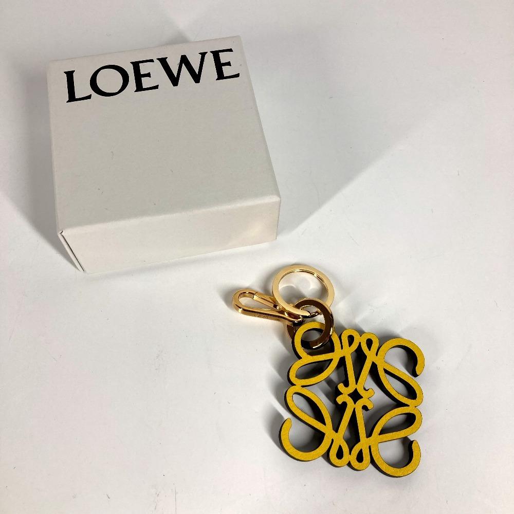 Loewe C821232X06 Logo Anagram Charm (Calf Leather) Bag Charm Key Holder
