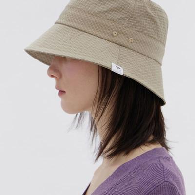VZ Label Ripstop Bucket Hat Beige