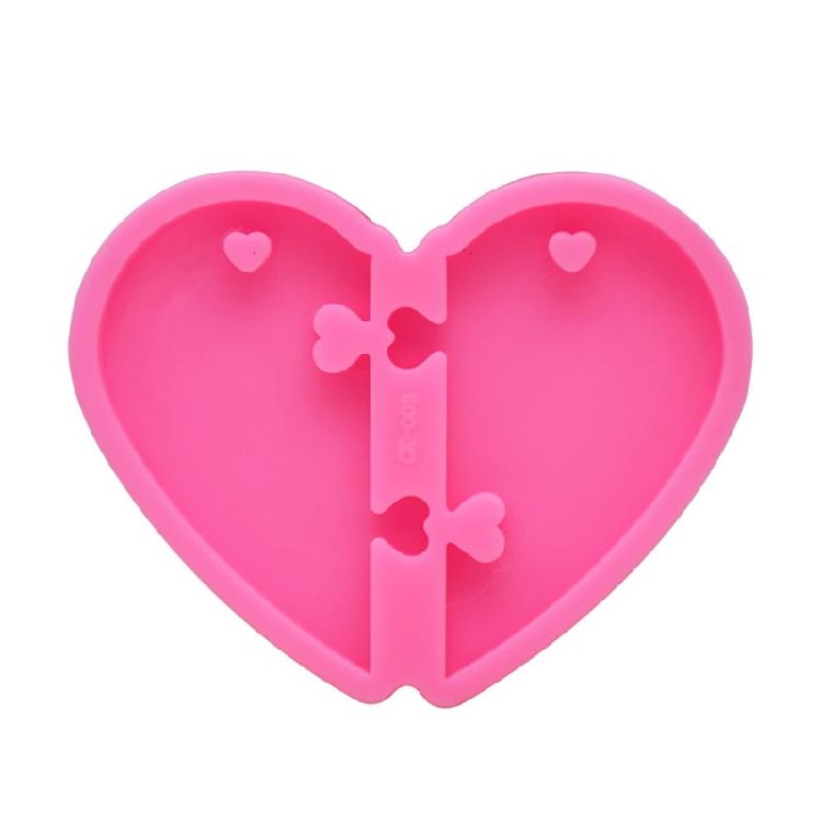 Love Heart Silicone Baking Mold Chocolate Cookie Mold Valentine Love Candy Mould 1