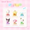 Cartoon Sanrio Characters Childhood Rocking Series Cute Beans Blind Box  Kuromi Cinnamoroll Mini Collectible Figure