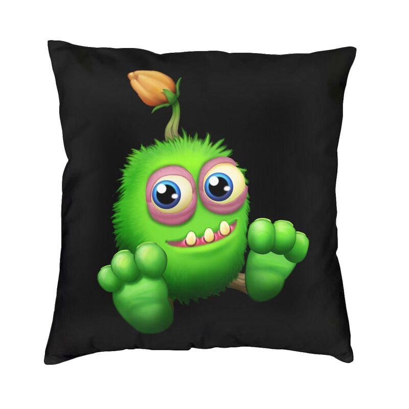 My Singing Monsters Square Pillow Case Decoration Adventure Video Game Cushions Throw Pillow for Sofa Doublesided Printing