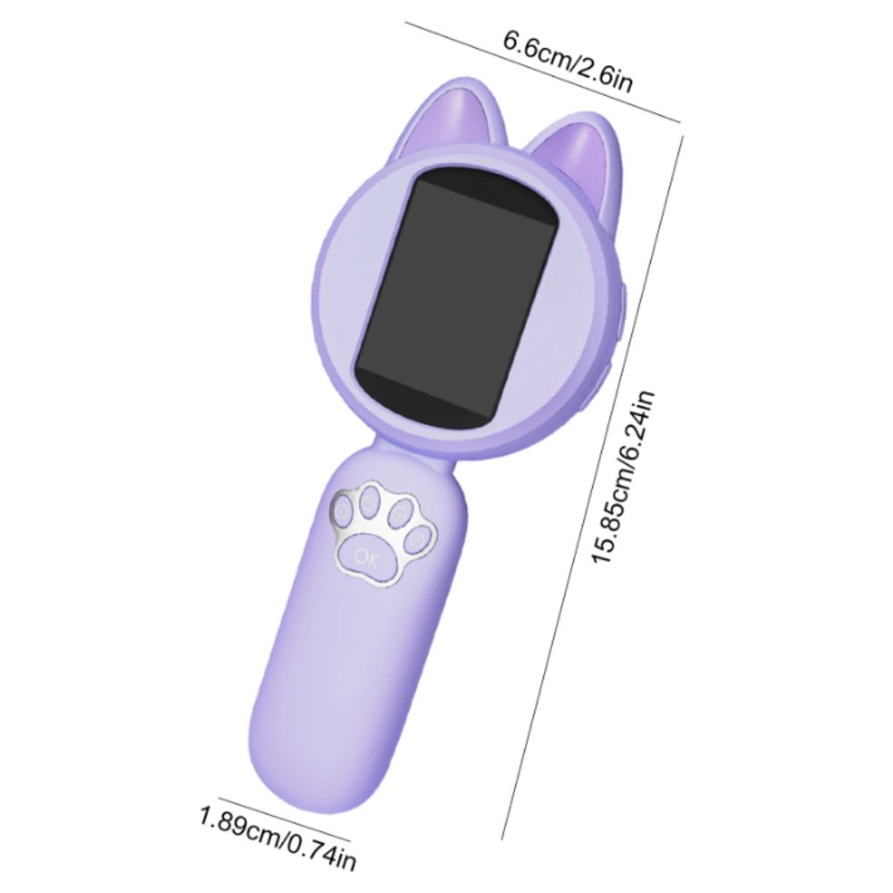 LED Lights Digital Microscope 100X Magnification Coin Magnifier  Educational Science