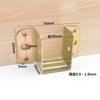 8pcs Bed Beam Support Metal Stand Wooden fixed Connector Thicken bed hinges Hook Corner Code Furniture Hardware Accessories