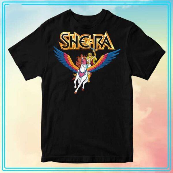 Masters Of The Universe She Ra And Swiftwind Unisex T-Shirt XXXXL