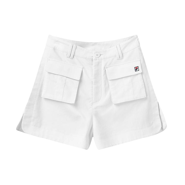 New FILA Casual Shorts Women's Standard White F11W123891F-WT