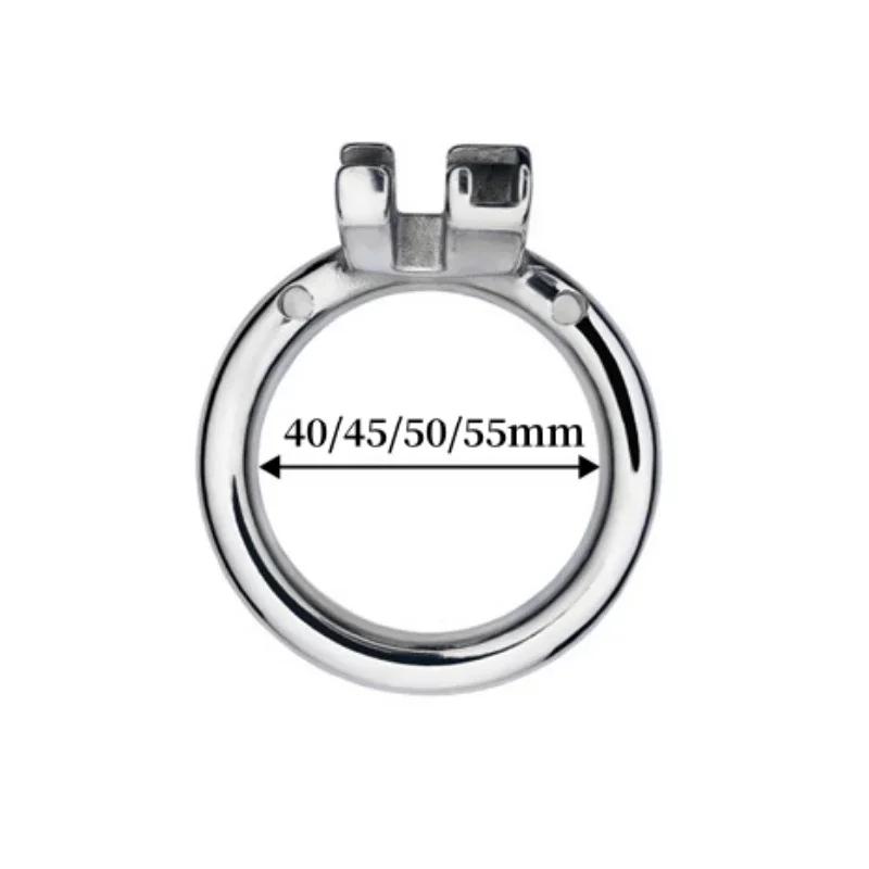 Stal nierdzewna Klatka czystości Silikonowa atrapa waginy Pasek do penisa Klatka czystości Męska Zapobieganie rozczłonkowaniu Ereakcja