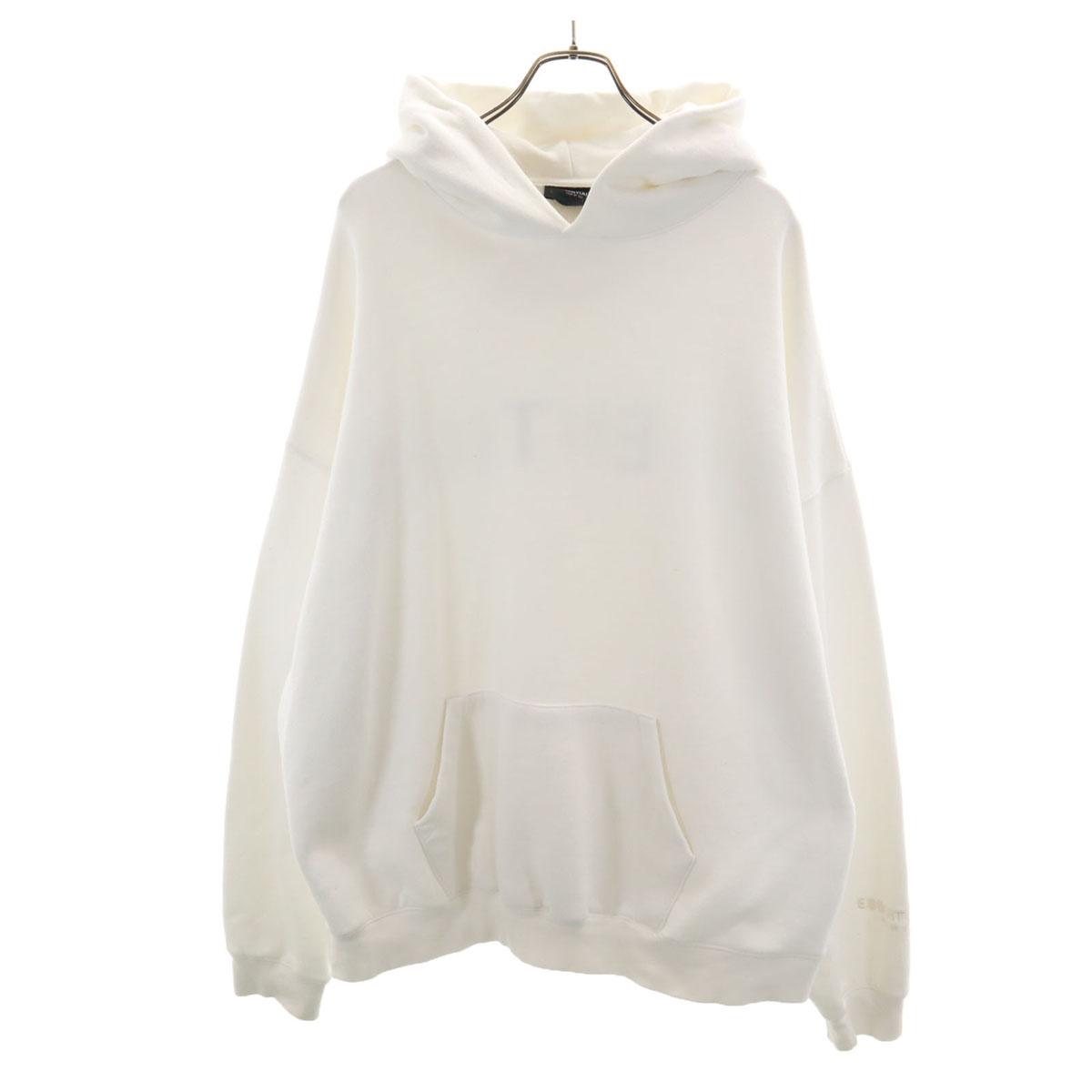 

ESSENTIALS Long sleeve Sweatshirts XL White system unisex Men s Used