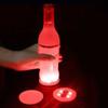 Coaster - YWEI - Mini LED Light-up - Red - Christmas Stickers - Bar Decoration