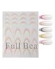 French Nail Stickers Liner Nail Art Decals Colorful Sliders Manicure Decor