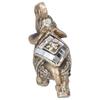 Elephant Statue Figurine Feng Shui Resin Animal Ornament Art Crafts Desktop DecorationGold S