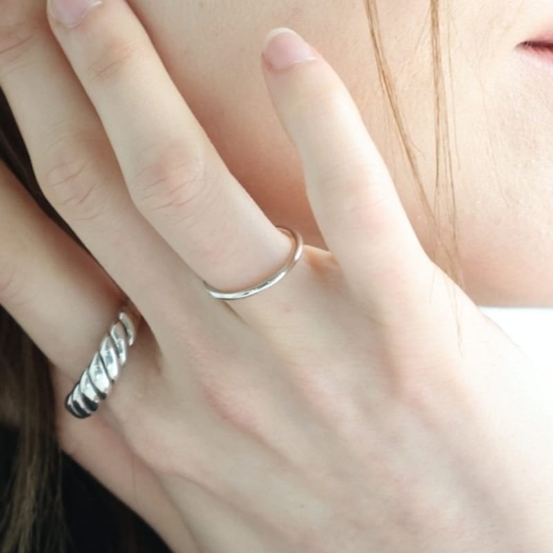 

BEFORE MOONRISE [Silver 925] Essential Ring SR201 - 3colors Silver