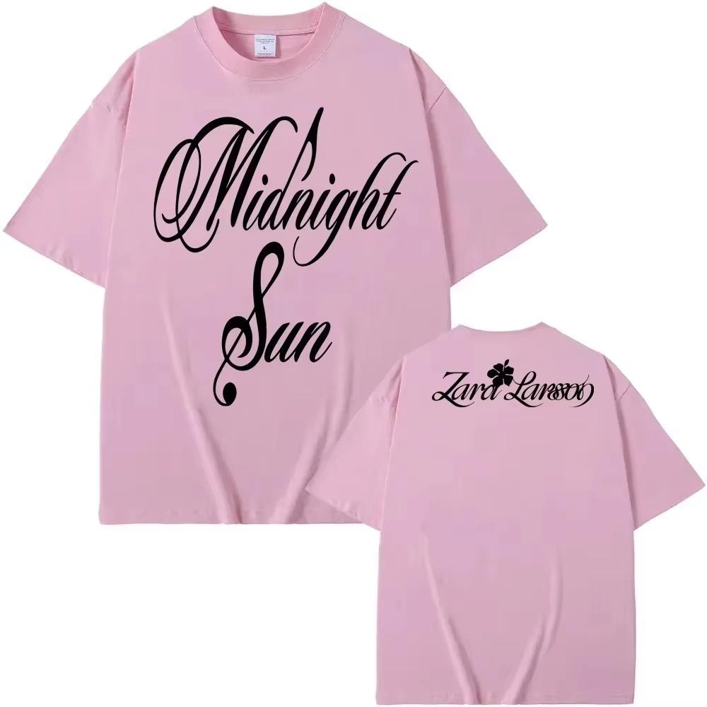 Vânzare Fierbinte Vară 2026 Tricou cu Imprimeu Stil Identic cu Cântăreața Zara Larsson Bărbați Femei Trendy Gotic Tricou Rotund Respirabil Streetwear Tricouri Casual