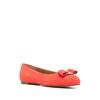 Salvatore Ferragamo Ferragamo Logo Plaque Ballerina Shoes Red