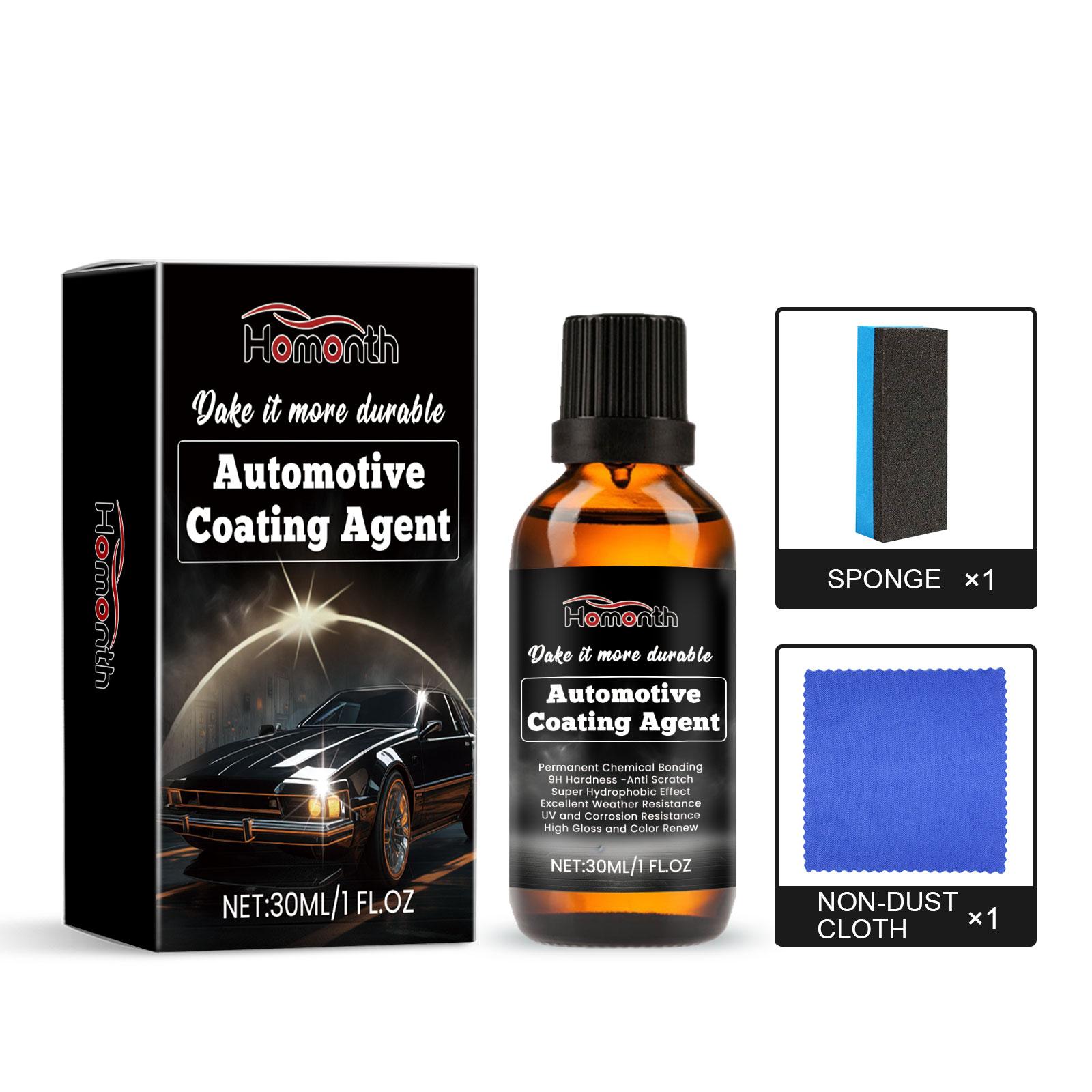 HOMONTH Automotive Nano Coating Agent - Car Cleaning, Waterproofing, Stain Repellent, and Refurbishing Agent - A Must-Have Gift for Men s Day