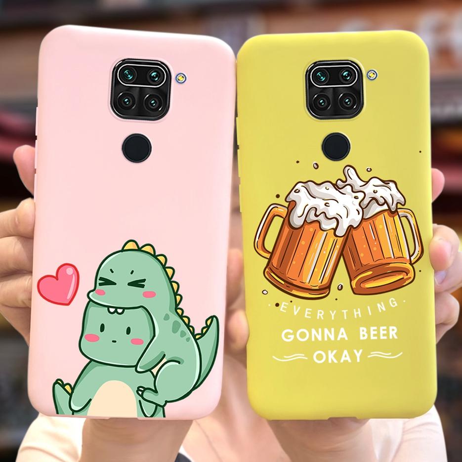 For Xiaomi Redmi Note 9 Case Cute Fashion Candy Painted Cover Soft TPU Phone Case For Redmi Note 9 Pro Max Note9 S Note9S Bumper