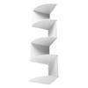 Five-Layer No-Drill Corner Wall Shelf for Bedroom & Living Room