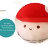 23cm Mushroom Plush Stuffed Toy Comfortable Soft Cute Mushroom Doll Pillow for Car Home Office Decoration