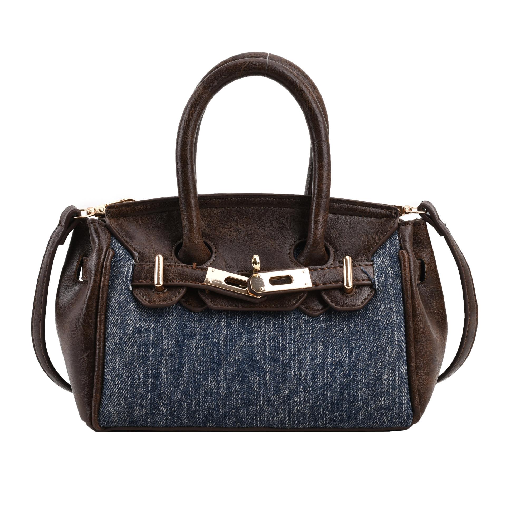 

Премиальная сумка лето новая нишевая дизайнерская сумка-мессенджер модная простая текстурная сумочка темно-синий