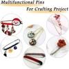 Good-50Pcs 10Cm Safety Pins Paper Clip DIY Sewing Tool Silver Metal Needles Large Safety Pin Brooch Accessories