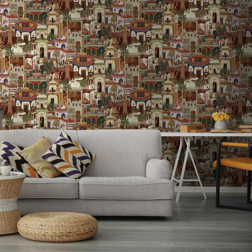 Holden Décor Animal City Wallpaper