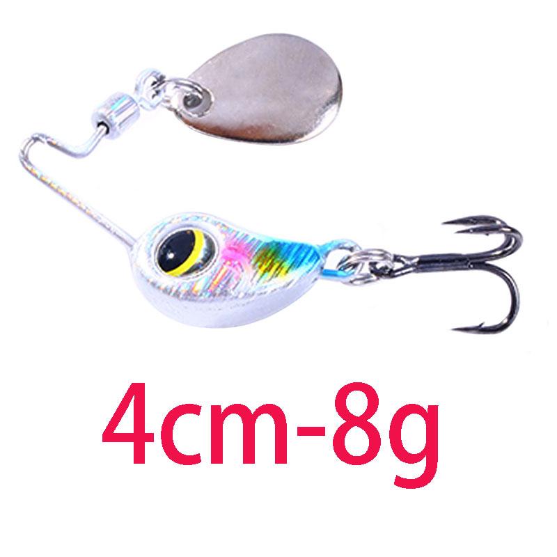 4g 8g 10g 15g 20g Fishing Lures Wobble Rotating Metal Vib Vibration Bait Fishing  Artificial Hard Baits Spinner Spoon Lure Pesca