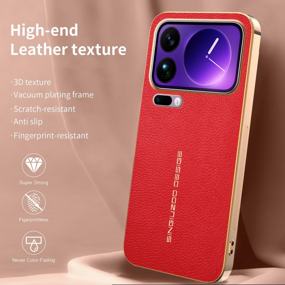 Fashion Lichee Pattern Phone Case For XiaoMi RedMi Note 15 Pro 5G PC Hard Shell Protective Plating Frame Shockproof Back Cover