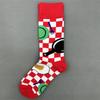 Happy Socks Women's Unisex Combed Cotton Sock Cherry Strawberry