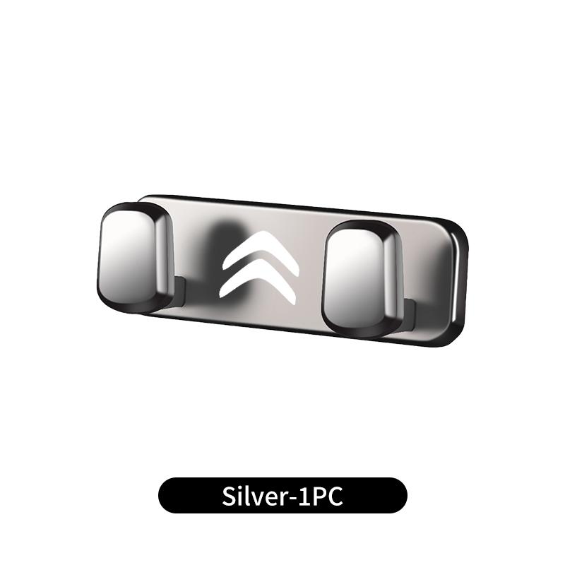 Auto Haken Aufkleber Dekoration Automobil Metall Haken Für Citroen C4 C3 C5 C1 Berlingo Celysee Cactus Picasso Aircross Saxo Grand
