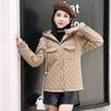 Down and cotton jacket women's short 2025 new Korean version loose winter light fashion bread jacket