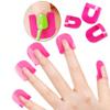 26pcs 10 Sizes U Curve Shape Nail Protector, Nail Polish Spill Proof Protector Tools, Nail Art Tools