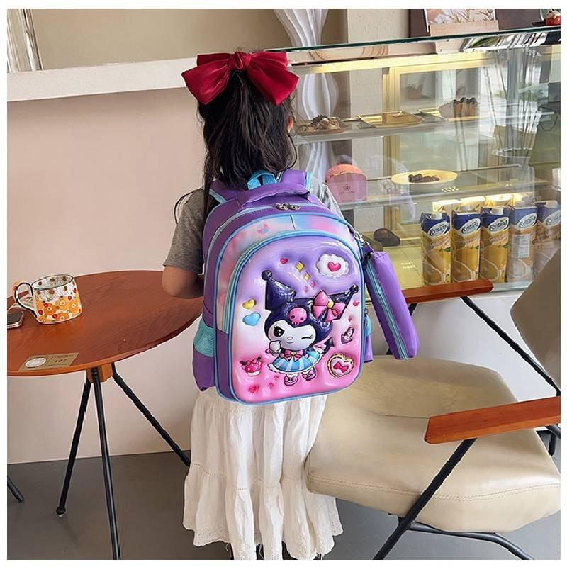 Adorable 3d Cartoon Hard Shell Kids Backpack For School With Cute Curved Straps
